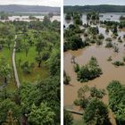 Hochwasser Altkötzschenbroda 4. und 5. Juni 2013