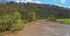 Hochwasser am 9.4.2022