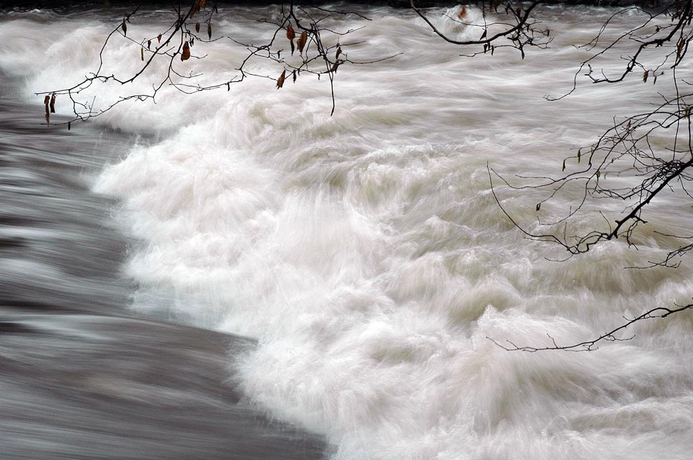 Hochwasser am Bach