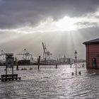 Hochwasser am Fischmarkt