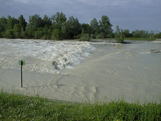 Hochwasser am Lech