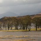 Hochwasser am Pass of Glencoe