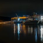 Hochwasser am Rhein