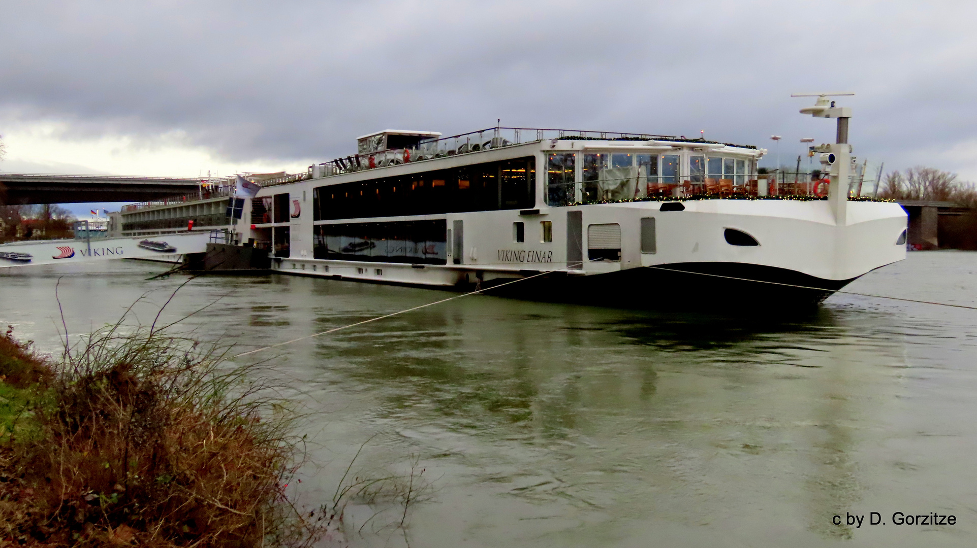 Hochwasser am Rhein !