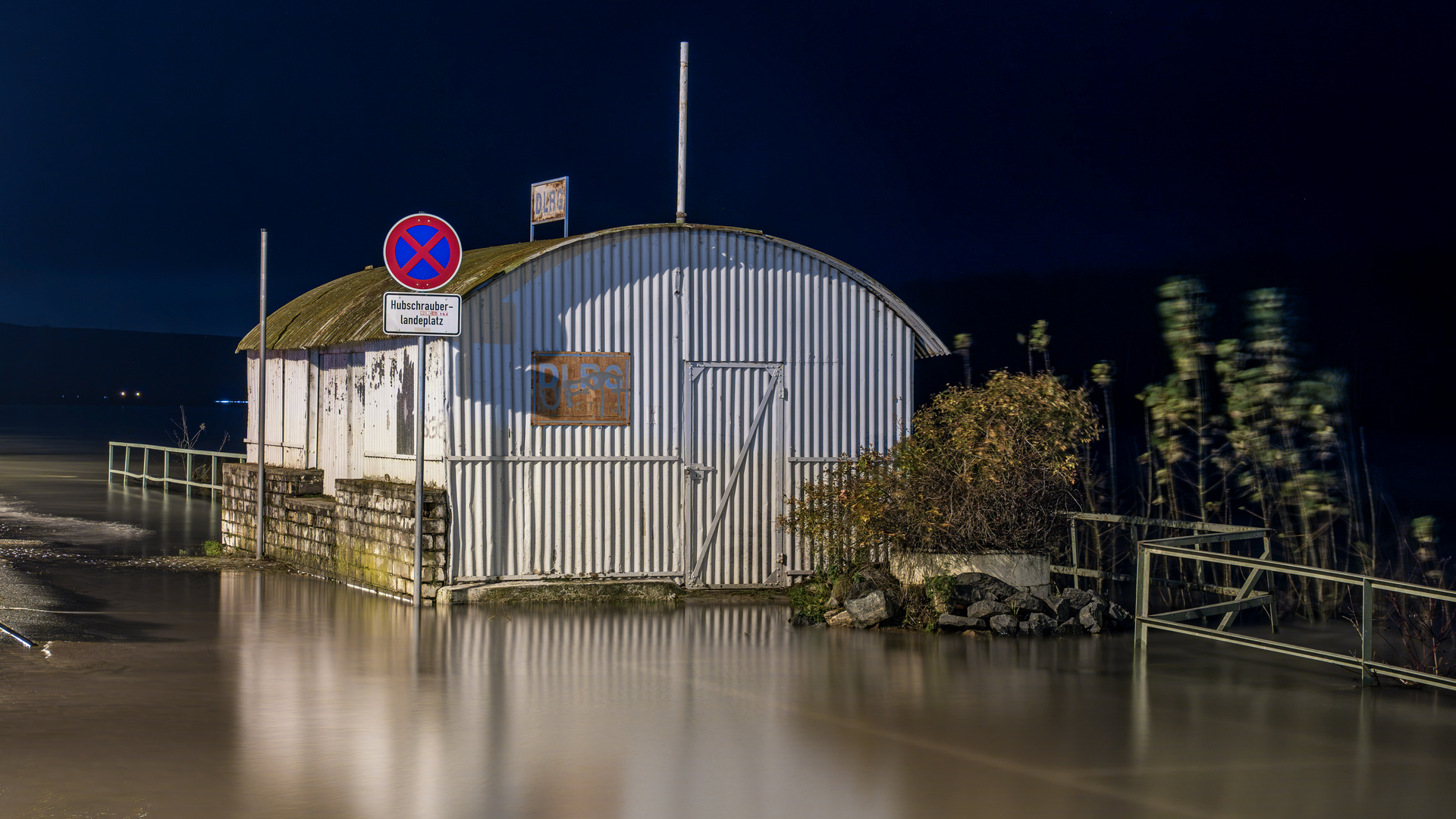 Hochwasser am Rhein 3