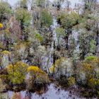 Hochwasser am River Oich, Fort Augustus, Schottland