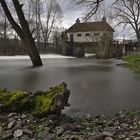 Hochwasser am Saalewehr