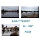 Hochwasser an der Aller