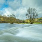 Hochwasser an der Eder