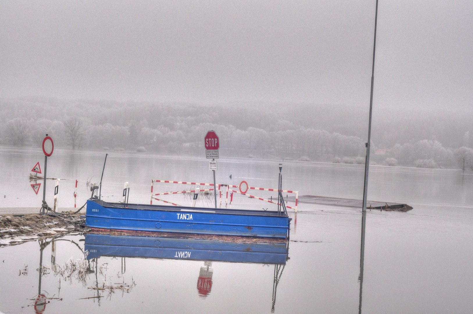 Hochwasser an der Elbe