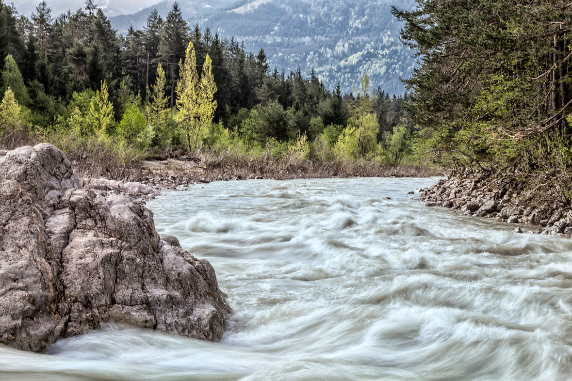 Hochwasser an der Gail