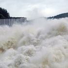 Hochwasser an der Lechstaustufe