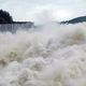 Hochwasser an der Lechstaustufe