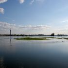 Hochwasser an der Maas bei Roermond am 23 März 2008 2