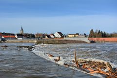 Hochwasser an der Mulde