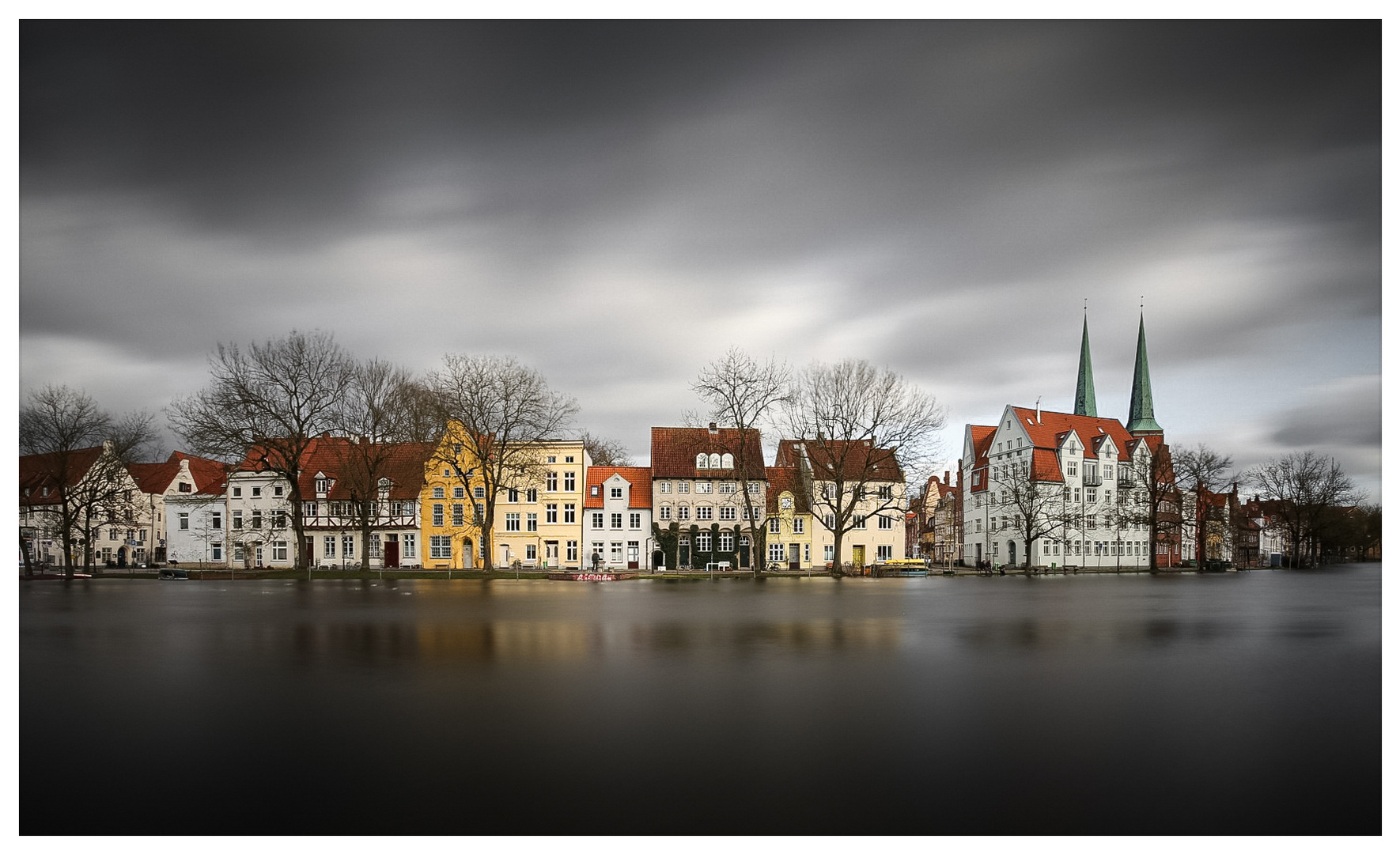 Hochwasser an der Obertrave