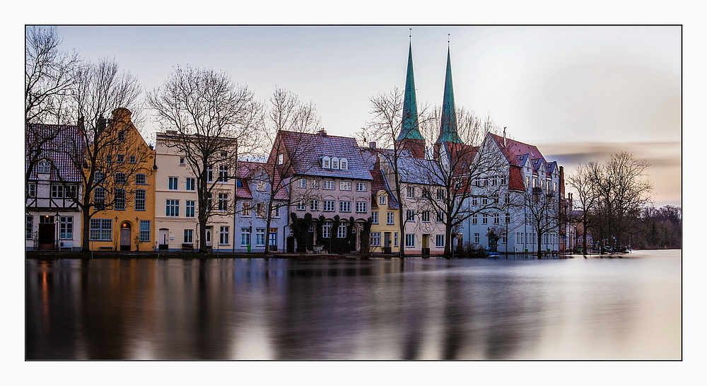 Hochwasser an der Obertrave