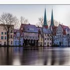 Hochwasser an der Obertrave