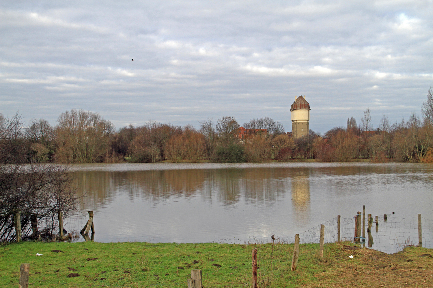 Hochwasser an der Roos