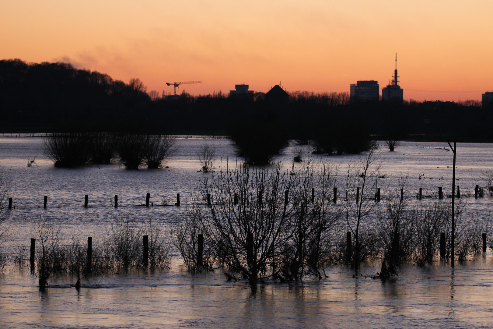 Hochwasser an der Ruhr