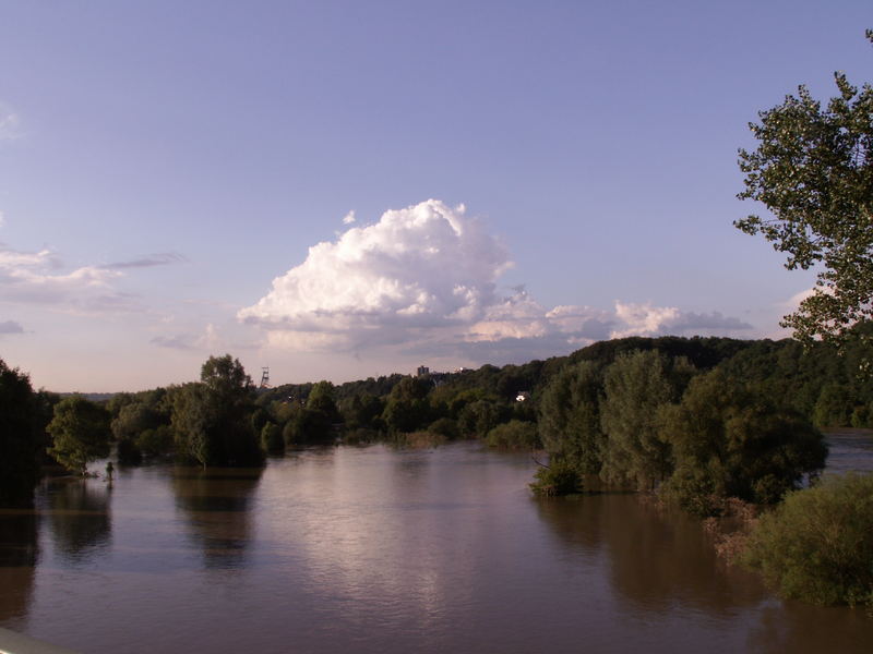 Hochwasser an der Ruhr...