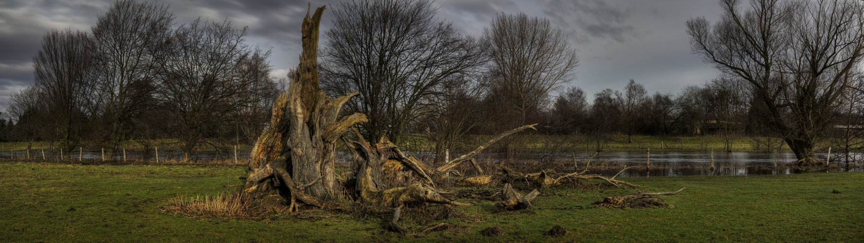 Hochwasser an der Rur Foto & Bild landschaft, bach, fluss & see, flüsse und kanäle Bilder auf