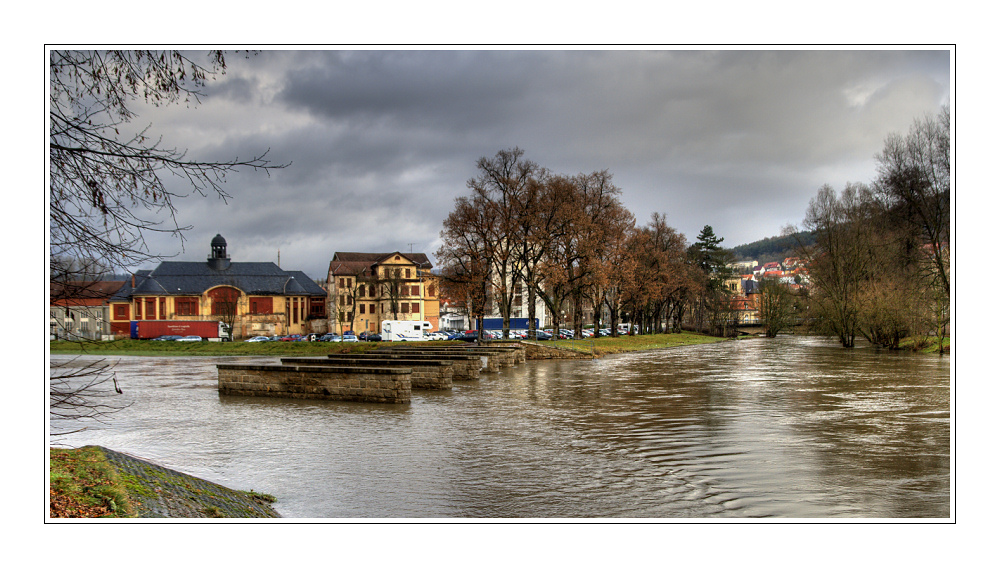 Hochwasser an der Werra