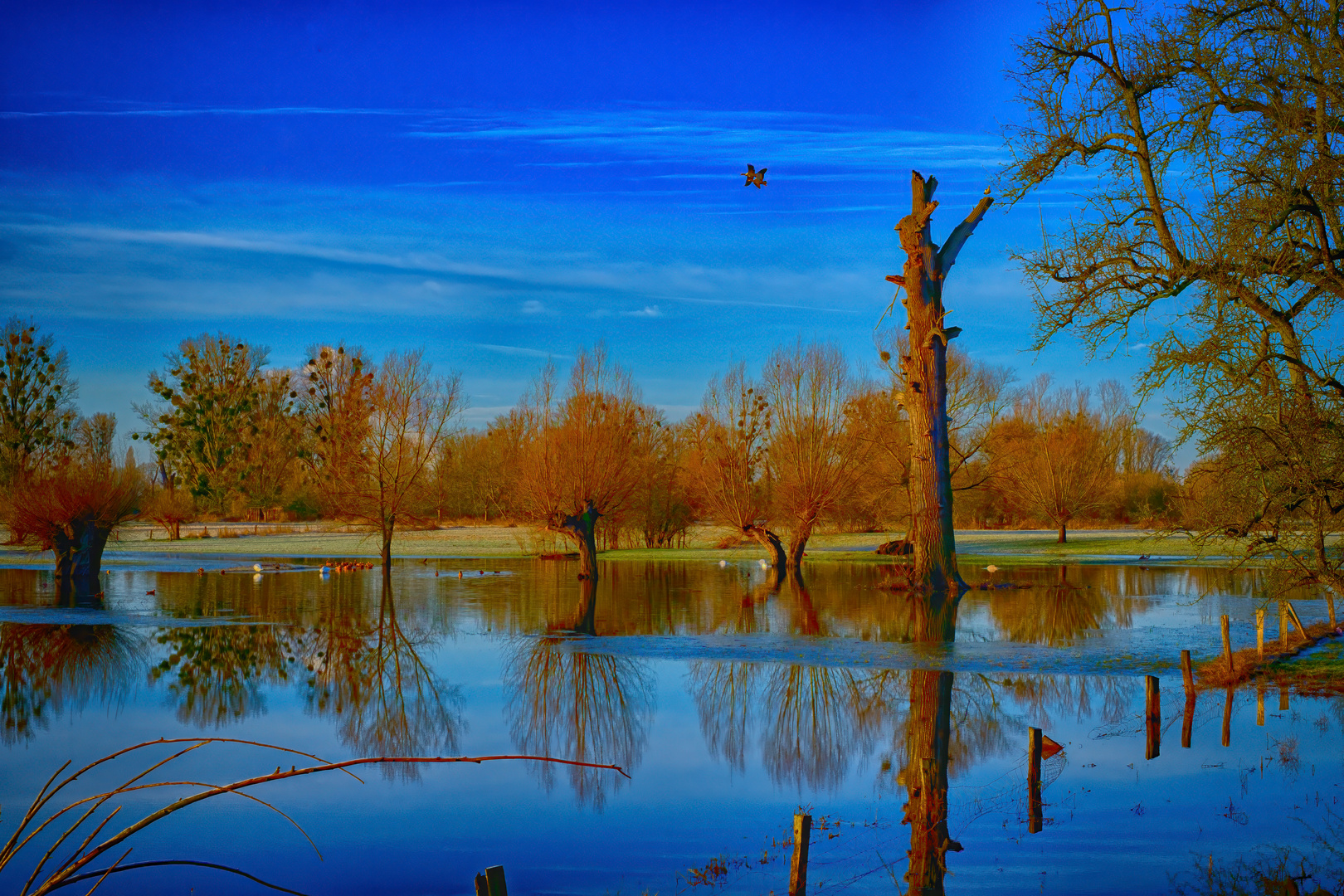 Hochwasser...