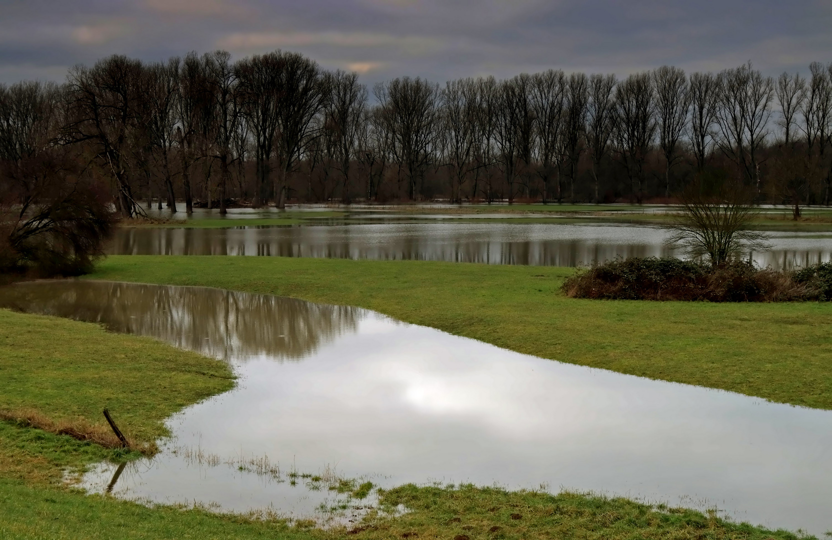 Hochwasser...