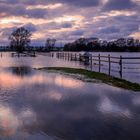 Hochwasser bei Harkenbleck ( Hemmingen)