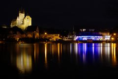 Hochwasser bei Nacht