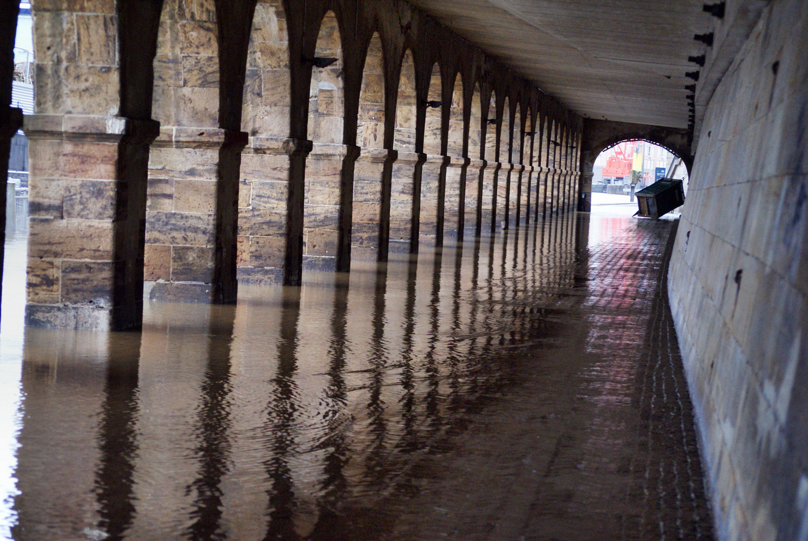 Hochwasser Bremen 22.01.2012