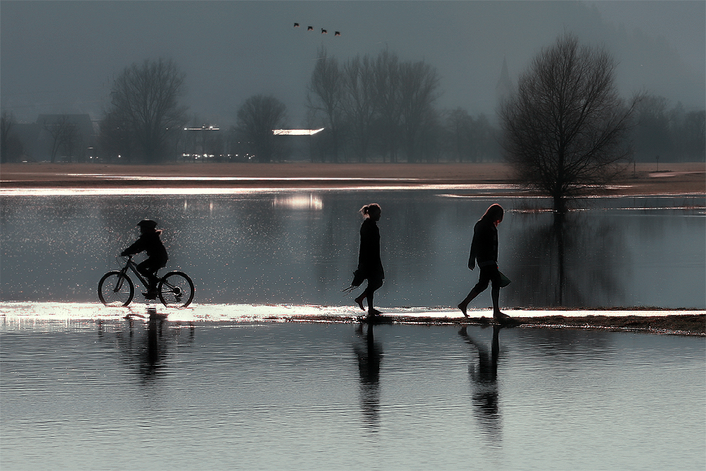 Hochwasser: Das Originalbild