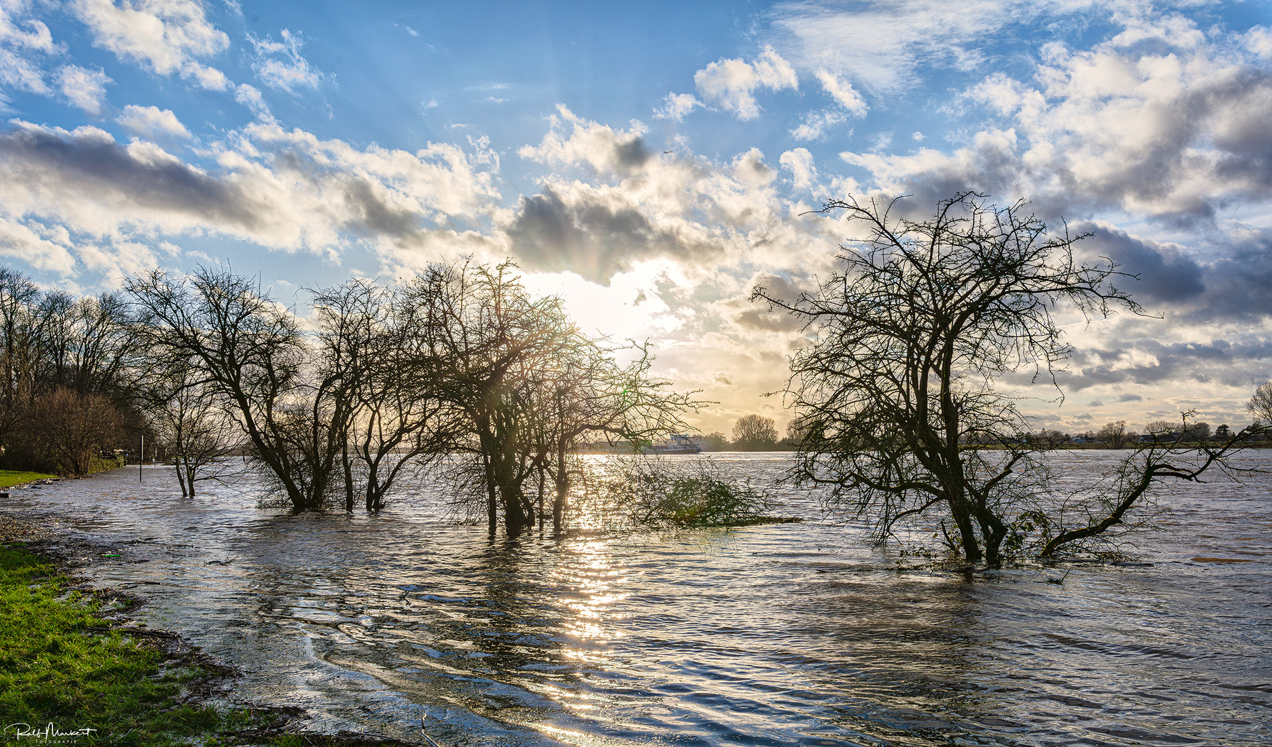 Hochwasser...