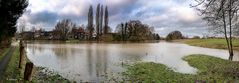 Hochwasser der Angel in Münster