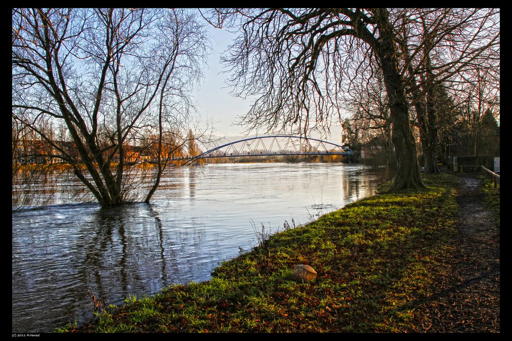 Hochwasser der Weser