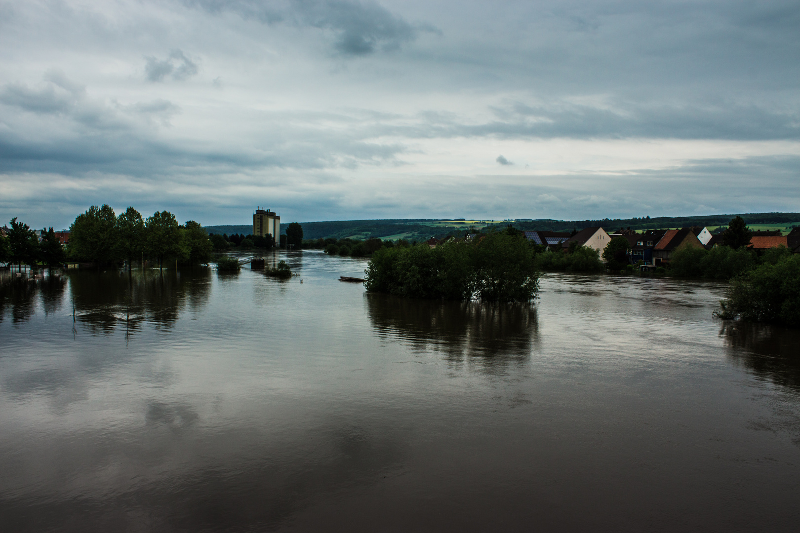 Hochwasser der Weser