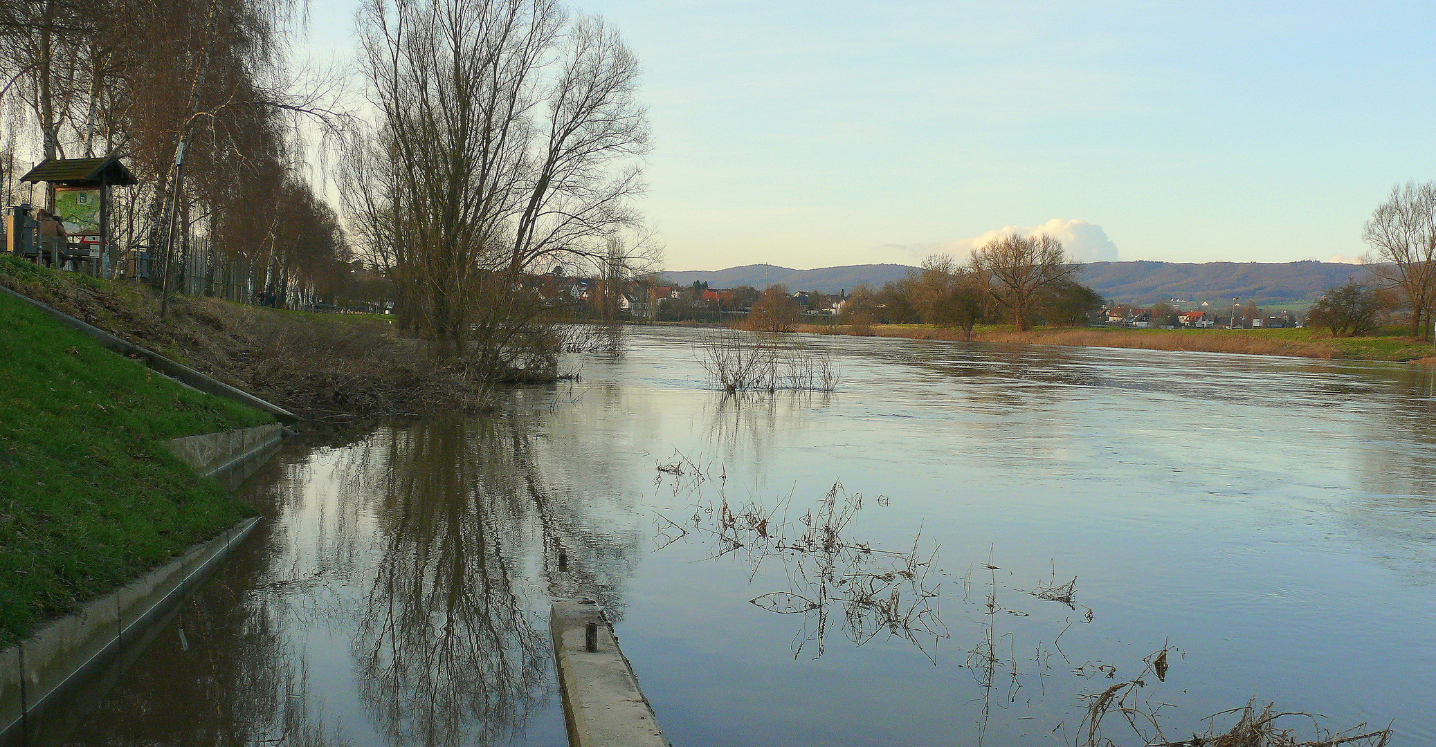 Hochwasser der Weser