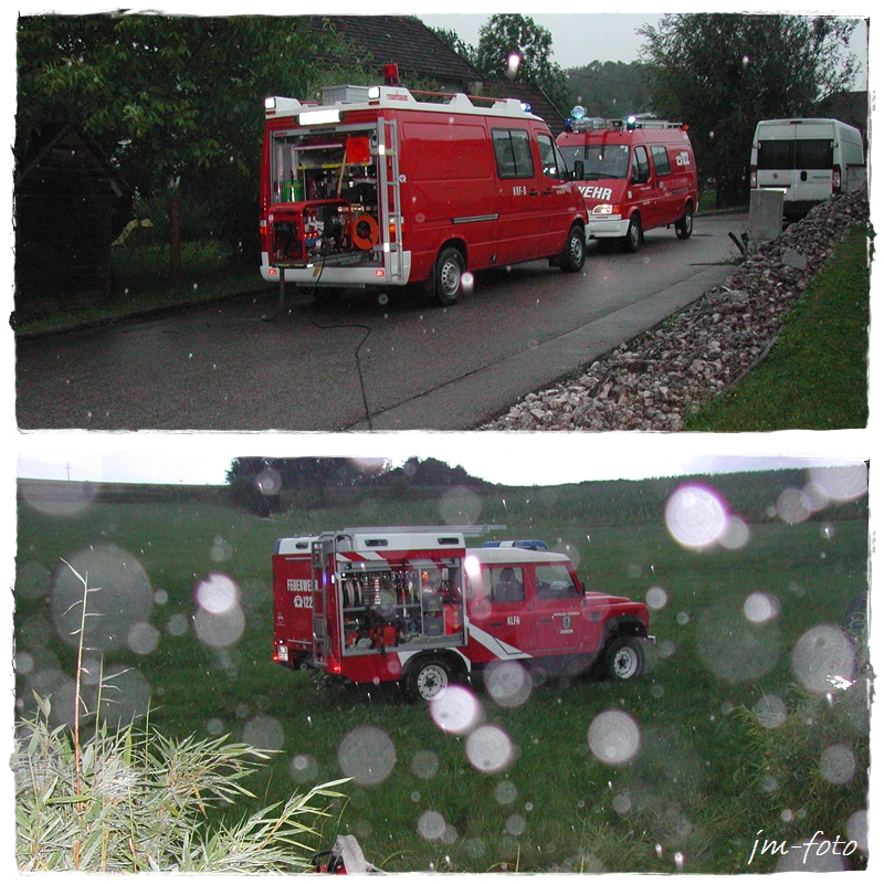 Hochwasser-Einsatz