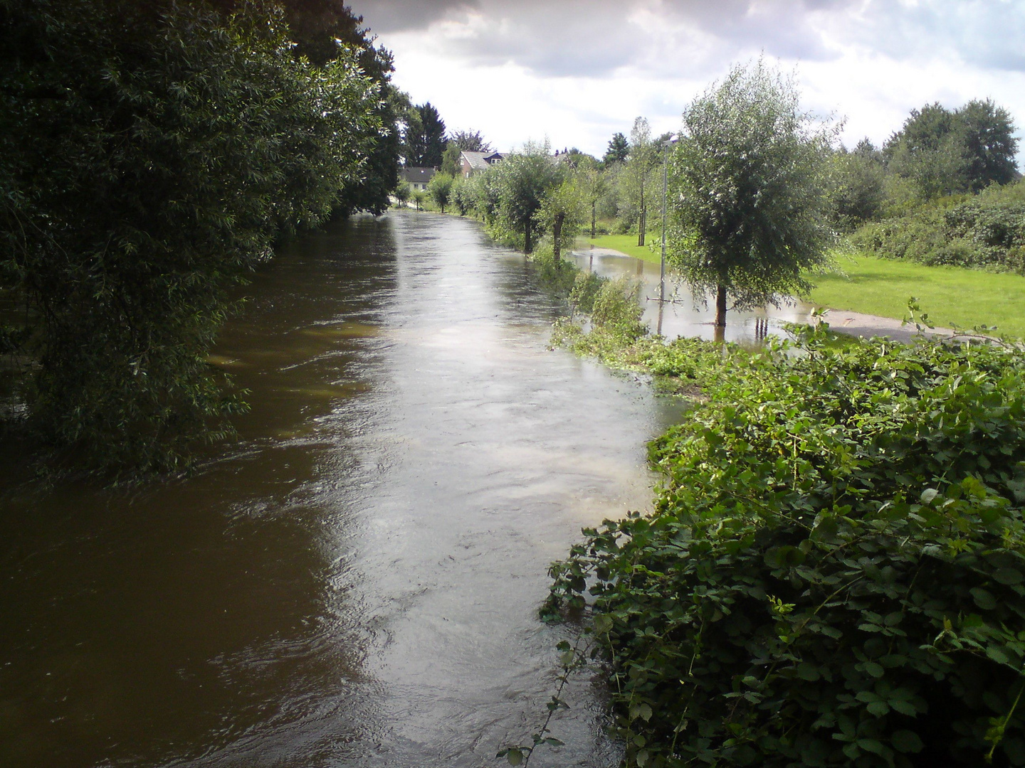 HochwasserEmsdetten 2 Foto & Bild wetter, natur Bilder auf