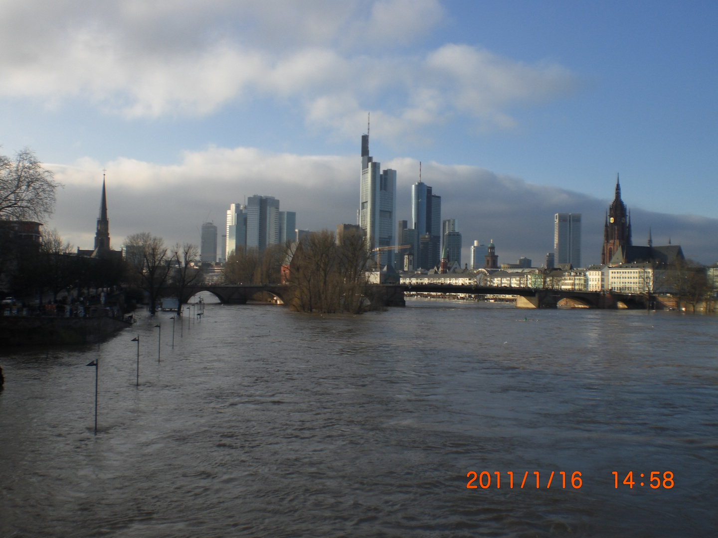 Hochwasser Frankfurt am Main