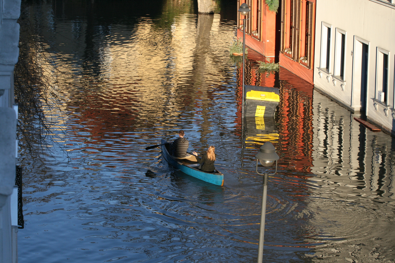 Hochwasser Halle 2011