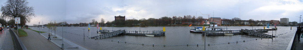 Hochwasser im Bremen