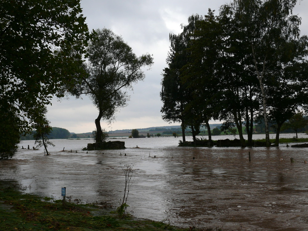 Hochwasser im Harzvorland