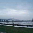 Hochwasser im Leinepolder bei Salzderhelden / Einbeck.