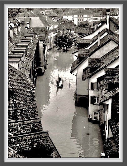 Hochwasser im Mattequartier