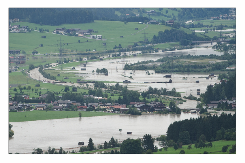 Hochwasser im Oberpinzgau