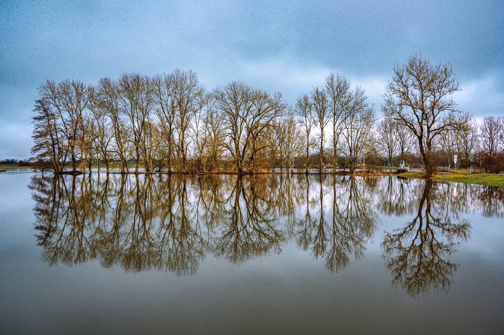 Hochwasser im Ried