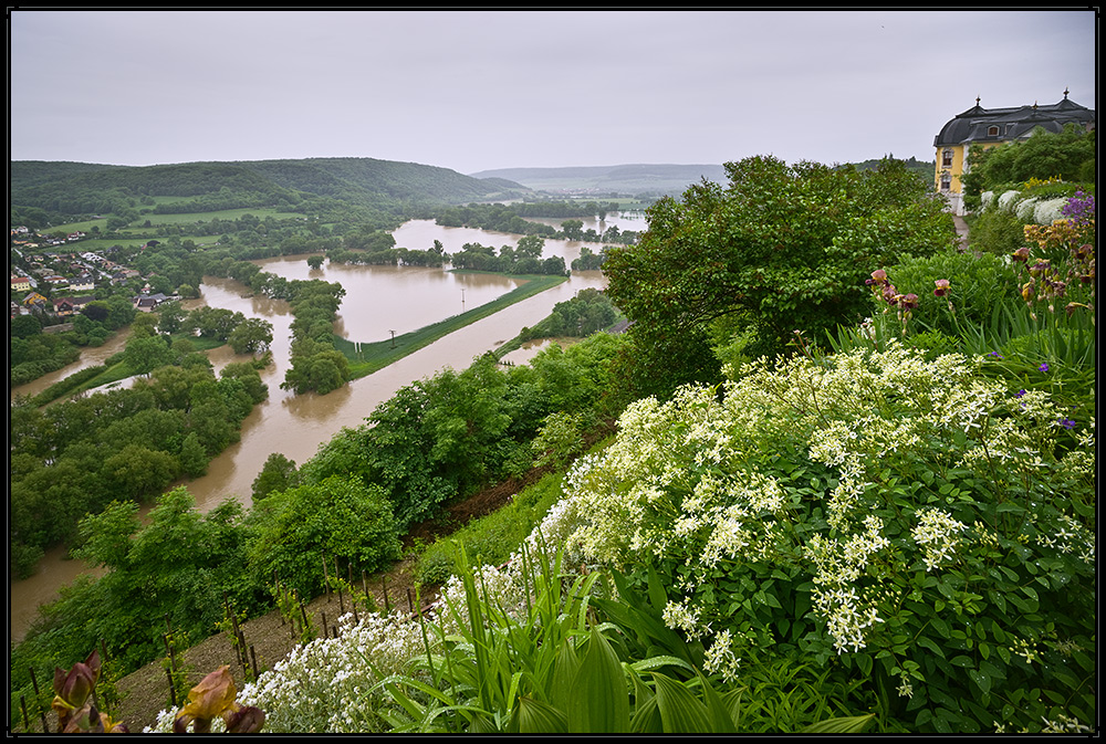 Hochwasser im Saaletal