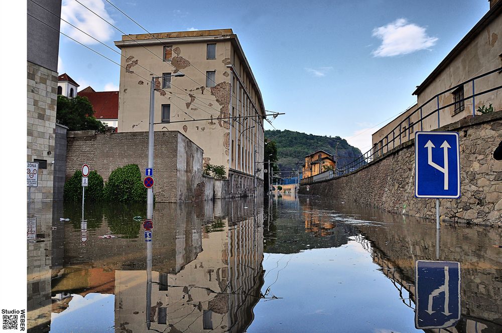 .Hochwasser im Ustí